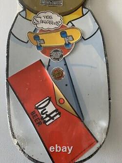 SANTA CRUZ skateboard deck SIMPSONS Homer Simpson deck Unused Rare New