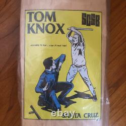 SANTA CRUZ skateboard deck Tom Knox signature model unused imported from Japan