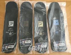 SDCC 2015 EXCLUSIVE STAR WARS Skateboard Deck Set of 4 by Santa Cruz SOLD OUT