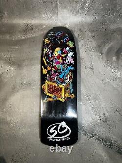 SEALED Santa Cruz Jeff Grosso Toybox Skateboard Black NEW LIMITED EDITION