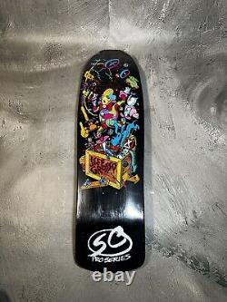 SEALED Santa Cruz Jeff Grosso Toybox Skateboard Black NEW LIMITED EDITION