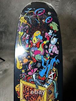 SEALED Santa Cruz Jeff Grosso Toybox Skateboard Black NEW LIMITED EDITION