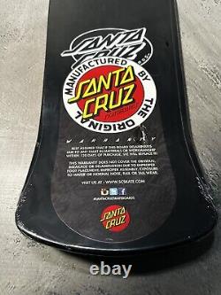 SEALED Santa Cruz Jeff Grosso Toybox Skateboard Black NEW LIMITED EDITION