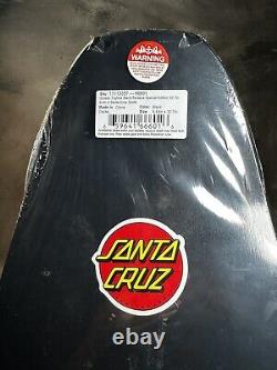 SEALED Santa Cruz Jeff Grosso Toybox Skateboard Black NEW LIMITED EDITION