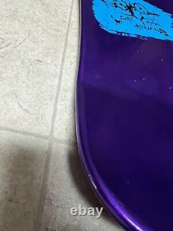 SMA Natas Kaupas Evil Cat Re Issue Metallic Purple Skateboard Deck Panther