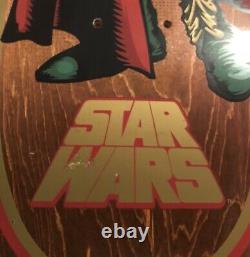 SOLD OUT RARE Santa Cruz X Star Wars Slave Leia Skateboard Deck Not Kaws Mcgee