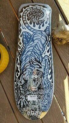 Salba Tiger Dust to Dust Santa Cruz Skateboard Deck Steve Alba Jim Phillips