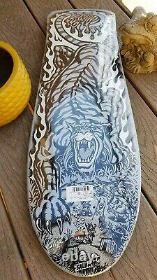 Salba Tiger Dust to Dust Santa Cruz Skateboard Deck Steve Alba Jim Phillips