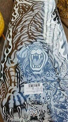 Salba Tiger Dust to Dust Santa Cruz Skateboard Deck Steve Alba Jim Phillips