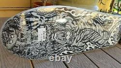 Salba Tiger Dust to Dust Santa Cruz Skateboard Deck Steve Alba Jim Phillips