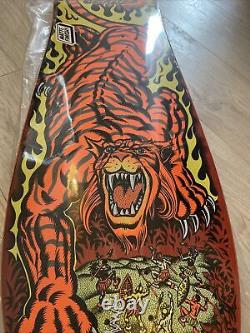 Santa Cruz 10.3 X 31.1 Salba Tiger Reissue Skateboard Deck Brand New in Shrink