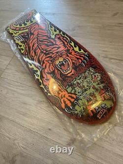 Santa Cruz 10.3 X 31.1 Salba Tiger Reissue Skateboard Deck Brand New in Shrink