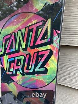 Santa Cruz 146 cm CRUZ GRIP Snowboard with FLOW Nexus Medium Bindings