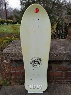 Santa Cruz 2007 Corey O'Brien Reaper Reissue Skateboard Deck white dip