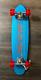 Santa Cruz 5 Ply Rocker Retro Cruiser Skateboard 6.97 x 28.80