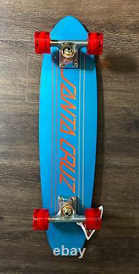 Santa Cruz 5 Ply Rocker Retro Cruiser Skateboard 6.97 x 28.80