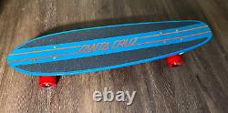 Santa Cruz 5 Ply Rocker Retro Cruiser Skateboard 6.97 x 28.80