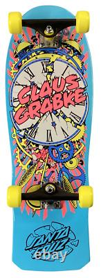 Santa Cruz 50th Anniversary Grabke Exploding Clock Custom Complete Skateboard