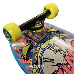 Santa Cruz 50th Anniversary Grabke Exploding Clock Custom Complete Skateboard