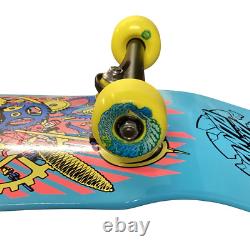 Santa Cruz 50th Anniversary Grabke Exploding Clock Custom Complete Skateboard