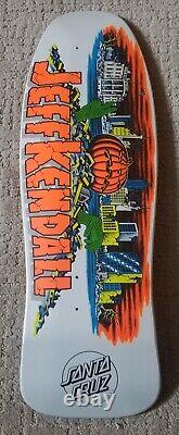 Santa Cruz 50th Anniversary Jeff Kendall Pumpkin Reissue Deck