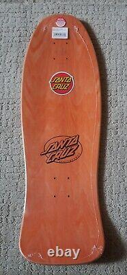 Santa Cruz 50th Anniversary Jeff Kendall Pumpkin Reissue Deck