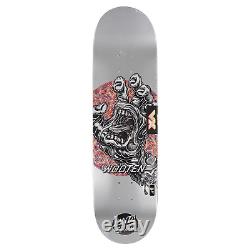 Santa Cruz Alive Hand 8.5 Jake Wooten VX Construction Skateboard Deck