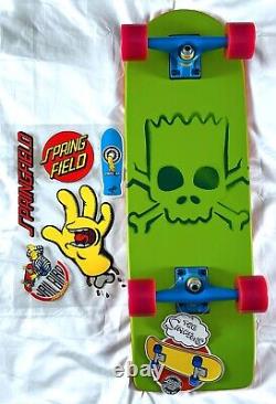 Santa Cruz Bart Simpson Skateboard OG Limited Edition cruiser 2012 withdecals NOS