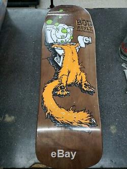 Santa Cruz Bod Boyle Sick Cat Reissue Skateboard Deck 9.99in