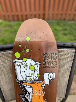 Santa Cruz Boyle sick cat skateboard deck