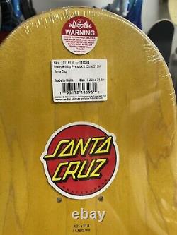 Santa Cruz Braun Hotdog Everslick Skateboard Deck