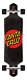 Santa Cruz Classic Dot 9.0in x 36in Drop Thru Longboard Complete