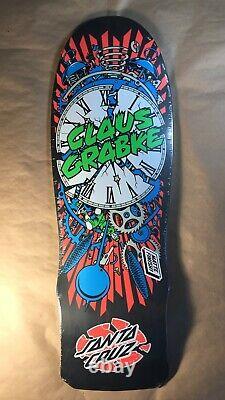 Santa Cruz Claus Grabke Exploding Clock Reissue Skateboard Deck Jim Phillips Art