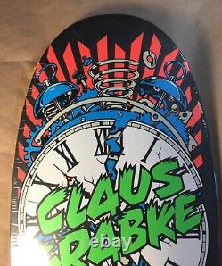 Santa Cruz Claus Grabke Exploding Clock Reissue Skateboard Deck Jim Phillips Art