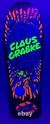 Santa Cruz Claus Grabke Exploding Clock Reissue Skateboard Deck Jim Phillips Art