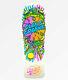 Santa Cruz Claus Grabke Neon White Exploding Clock Skateboard Deck