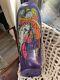 Santa Cruz Claus Grabke Purple Melting Clock Reissued Skateboard New In Shrink