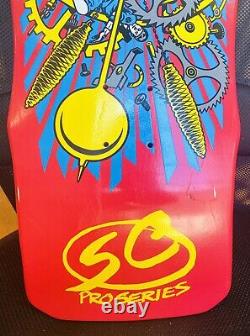 Santa Cruz Clause Grabke Early Reissue Skateboard Deck NOS
