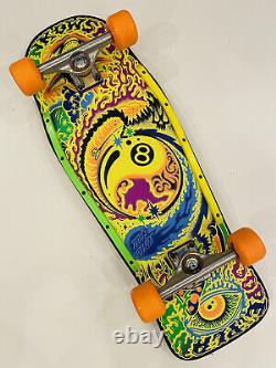 Santa Cruz Complete Skateboard Dope Planet Old School Shaped New