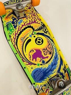 Santa Cruz Complete Skateboard Dope Planet Old School Shaped New