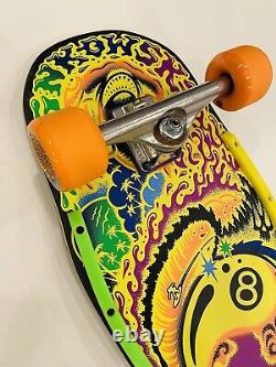 Santa Cruz Complete Skateboard Dope Planet Old School Shaped New