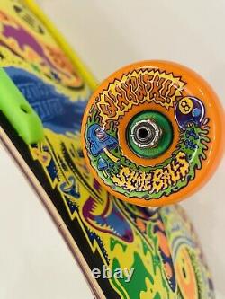 Santa Cruz Complete Skateboard Dope Planet Old School Shaped New