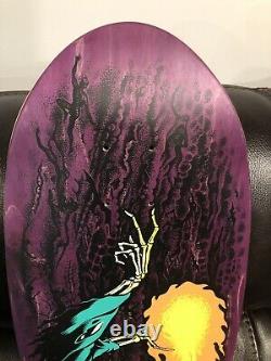 Santa Cruz Corey OBrien Reaper Reissue Skateboard Deck Purple Stain