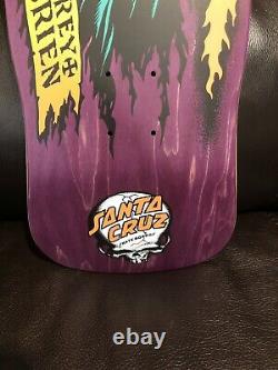 Santa Cruz Corey OBrien Reaper Reissue Skateboard Deck Purple Stain