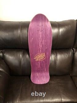 Santa Cruz Corey OBrien Reaper Reissue Skateboard Deck Purple Stain