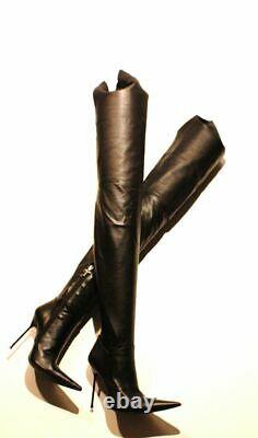 Santa Cruz Crotch Made By Gml Overknee Made In Italy Stiletto High Heel Boots