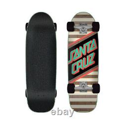 Santa Cruz Cruiser Skateboard Complete Street Skate Brown/Mint 8.79 x 29.05