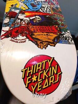 Santa Cruz Dealer Clock 30 years skateboard deck