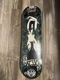 Santa Cruz Dressen Peacock Skateboard Deck New In Shrink