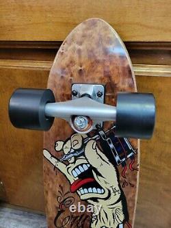 Santa Cruz Dressen Tattoo Hand Jammer Complete Skateboard. Very Rare. Brand New